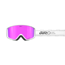  Giro Index 2.0 Stacked White Vivid Pink Goggle
