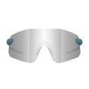 Tifosi Vogel SL Sunglasses Kinetic Blue with Silver Mirror Lens
