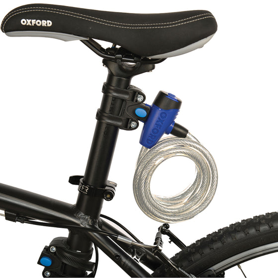 Oxford 12mm Cable Key Lock - Fitted