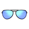 Tifosi Selca Sunglasses BlackOut with Sky Blue Mirror Polarized Lens

