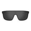 Tifosi Sanctum XL Sunglasses Blackout with Smoke No Mirror Lens
