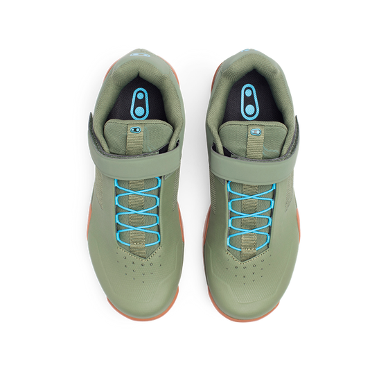 Crankbrothers Mallet E Speedlace Green/Blue