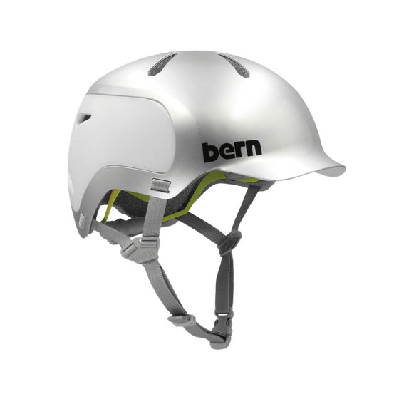 Bern Watts 2.0 MIPS Metallic Silver Tonal