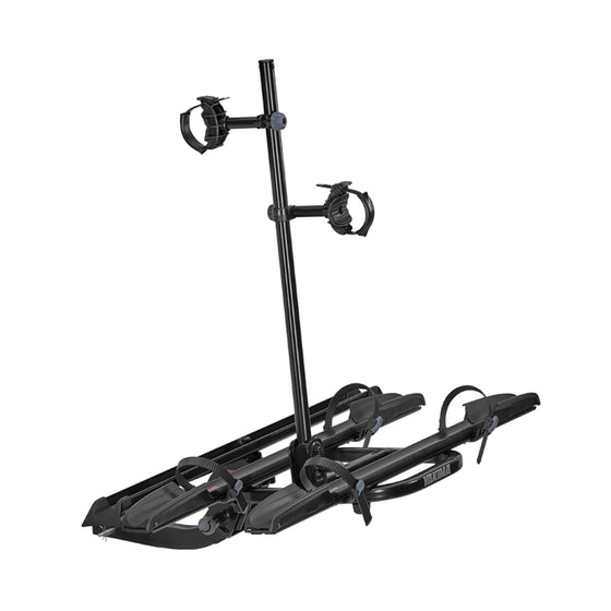 Yakima OnRamp hitch mounted vehicle bicycle rack with a 2 bike capacity 
